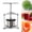 Silver, 2.5L, variant on ToppiJoy 2.5L Fruit Press Version Stainless Steel Pressing Plate Fruit Crusher for Cider, Wine, Grape, Apple Press Silver