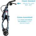 thumbnail image 3 of Nova Ortho-Med 4202CBL, GetGO Classic 4 Wheel Rollator, Blue, 1/Each (934440_EA), 3 of 3