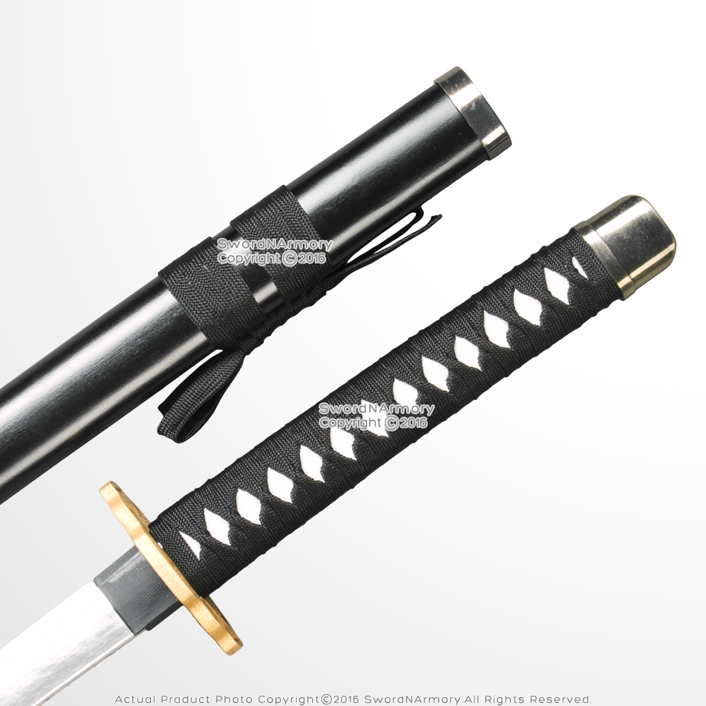 Munetoshi FOAM Fantasy Anime Samurai Katana Toy Sword Scabbard LARP BRN Costumes Cosplay Halloween Christmas Gift Occasions