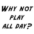 thumbnail image 2 of CafePress - Play All Day Tote Bag - Unisex Canvas Tote Bag, Beige, 1-Piece, 2 of 7