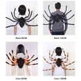 thumbnail image 3 of Halloween Araña De Bolsillo Creativa Disfraces Decoraciones Para Fiestas Araña Aterradora Gigante Con Ojos Largos Correa De Color Araña Grande Eigraketly HA040421-03, 3 of 6