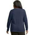 thumbnail image 3 of Champion Women's Plus Size Graphic Long Sleeve T-Shirt, 3 of 5