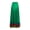 Green, variant on Maxi Skirt Ladies Folk Dance Skirt Elastic Waist Spanish Swing Skirt Rainbow Large Swing Hem Mexican Flamenco Performance Skirt