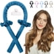 thumbnail image 5 of Create Natural Soft Waves Overnight with this Heatless Curling Rod Hairband Ribbon and Claw Clip!, 5 of 5