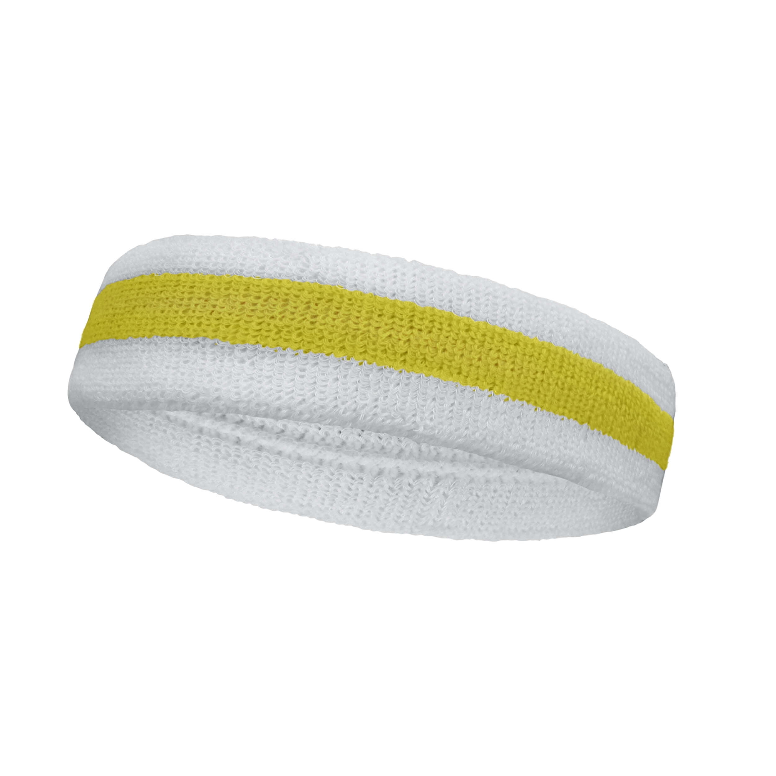 Couver 2 Color White Sport Head Sweatband Terry Cloth Headband - 6 ...