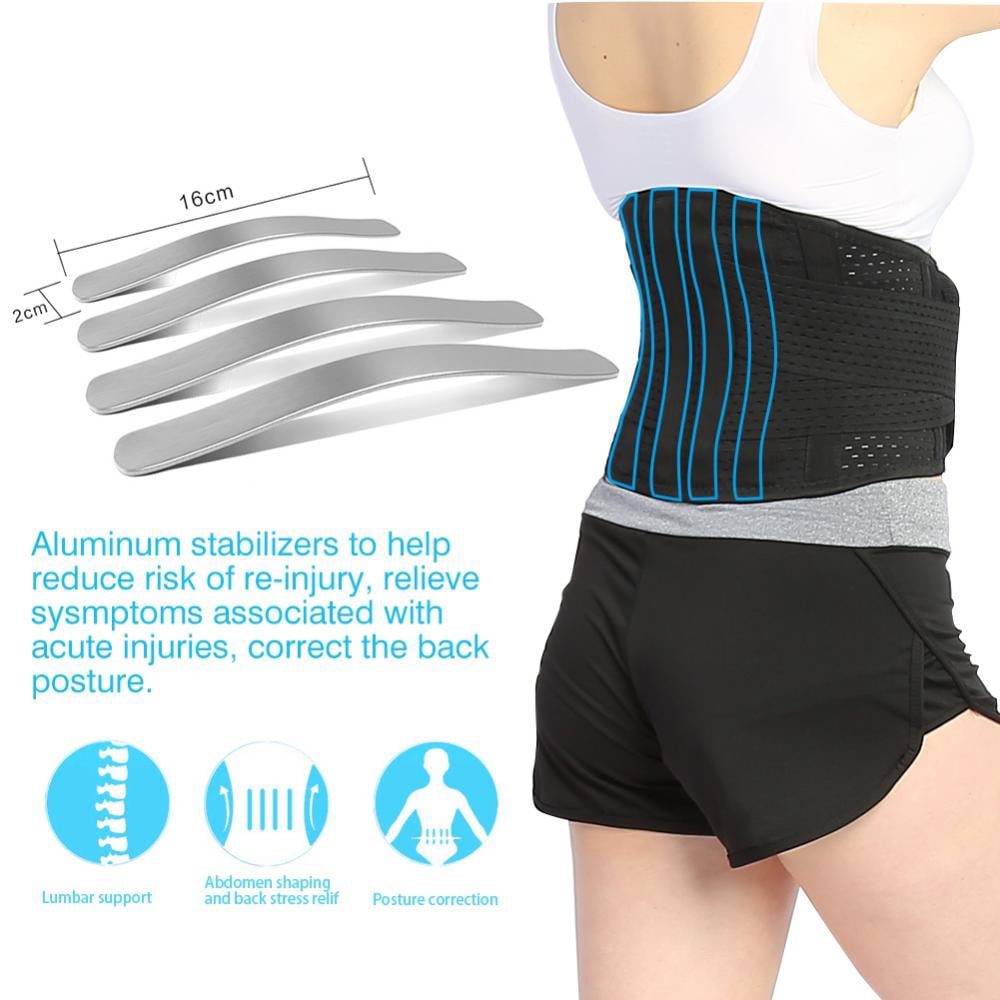 Back support Double pull Posture Correct Unisex Lumbar Support Lower Back 