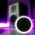 thumbnail image 1 of ELAYARD Bass Subwoofer Passive Radiator Diaphragm Black Plastic for Vehicle Accessory 1Pcs, 1 of 8