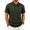 Army Green, variant on KLHDSF Men's Polo Shirts Short Sleeve Casual All Season Collar Shirts Soft Breathable Polo Tee Shirts Classic Golf Tops Army Green L