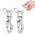 thumbnail image 4 of Slip Hook, Clevis Slip Hook, 304 Stainless Steel Clevis  Hook with  Latch, Clevis Rigging Tow Winch Trailer, Grab Hooks, 4 of 8