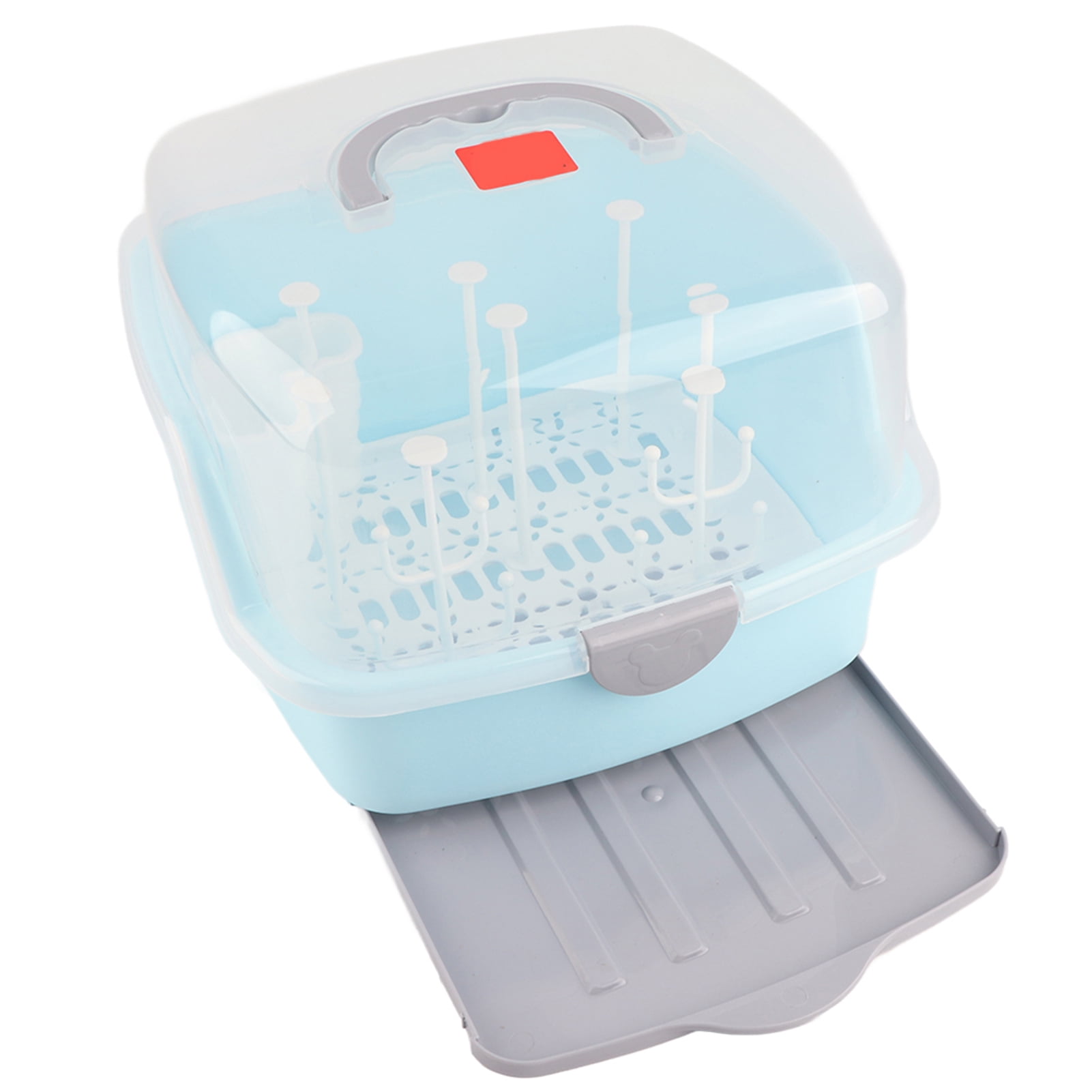 InsectProof Portable Bottle Container, Shelf Drying Rack, For Bottles