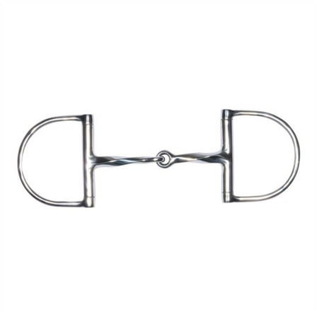 Schneiders FES Slow Twist D Ring Snaffle Horse Bit | Superior Horse Control