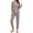 Coffee, variant on Fantaslook Womens Pajamas Sets Long Sleeve Matching Lounge Set Fall Travel Outfits Jogger Sweatsuits with Pocket Button Down Sleepwear