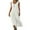 08# White, variant on UoCefik Summer Dresses for Women Sleeveless Button Cotton Linen Dresses Casual Flowy Boho Vacation Beach Gauze Maxi Sundress Army Green S