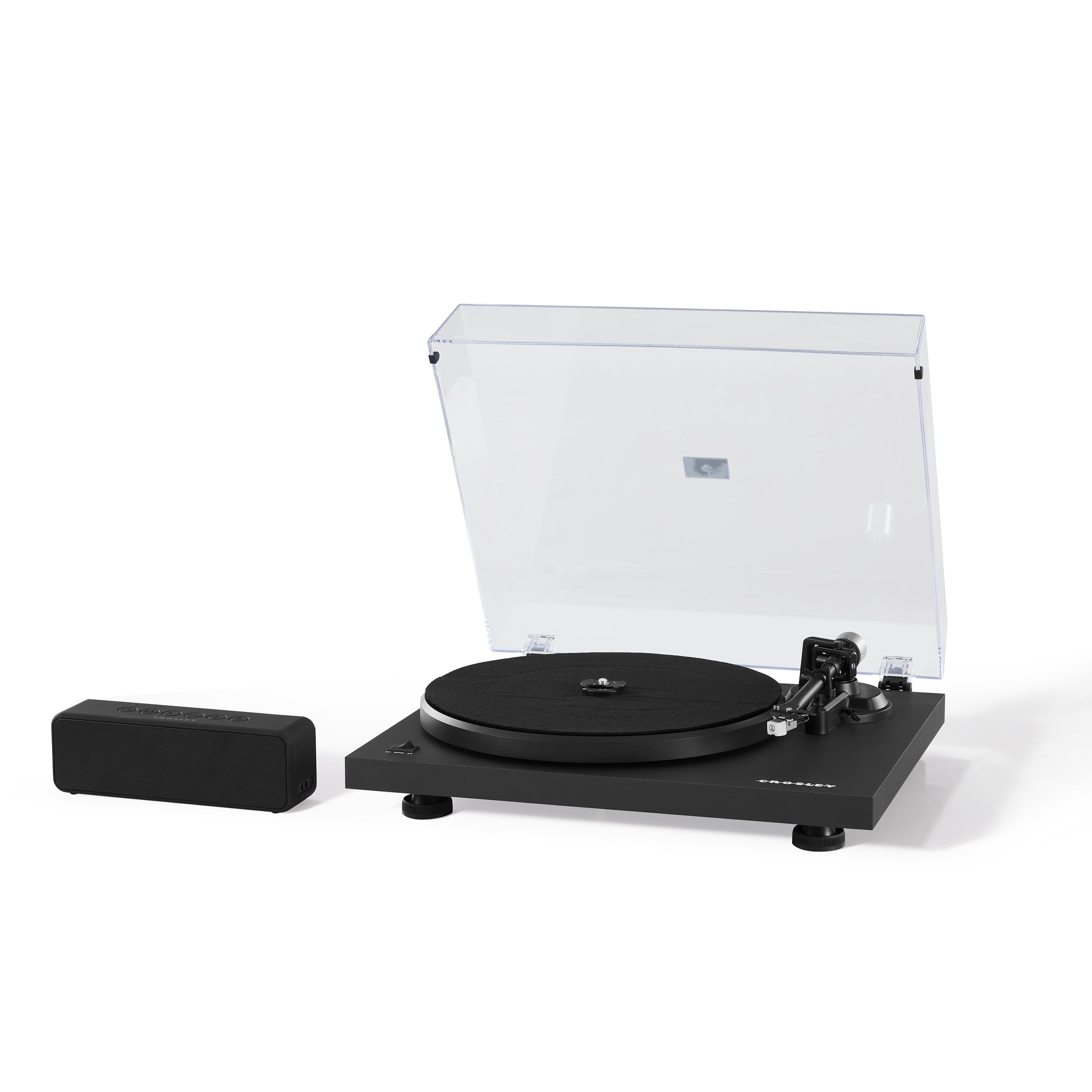 Crosley C6 Vinyl Record Player with Speakers and Bluetooth - Audio Turntables