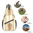 thumbnail image 6 of ZICANCN Lotus Flower Crossbody Sling Bag for Men Women - Casual Shoulder Backpacks for Travel Sport Climbing Runners Daypack, 6 of 9