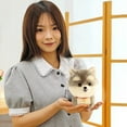 thumbnail image 6 of OEFNTAC Toys Simulated Puppy Cute Pet Dog Doll Cute Pet Doll Soft And Cute Suitable Lovers Children Family And Friend As Gift Educational Toys, 6 of 6