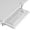 White, variant on BONTEC KMT01 Under Desk Keyboard Tray, Pull-Out Keyboard & Mouse Platform with C-Clamp, 25.6 x 11.8 in Space-Saving Ergonomic Slide-Out Drawer, Black