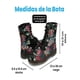 thumbnail image 2 of Bota Offlander Para Mujer Chunky Negra con FloresT24 Offlander 100ngoevans, 2 of 3
