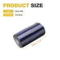thumbnail image 2 of Uxcell 1Set 12" x 5ft PET Carbon Fiber Vinyl Wrap with Scraper, Blue, 2 of 7