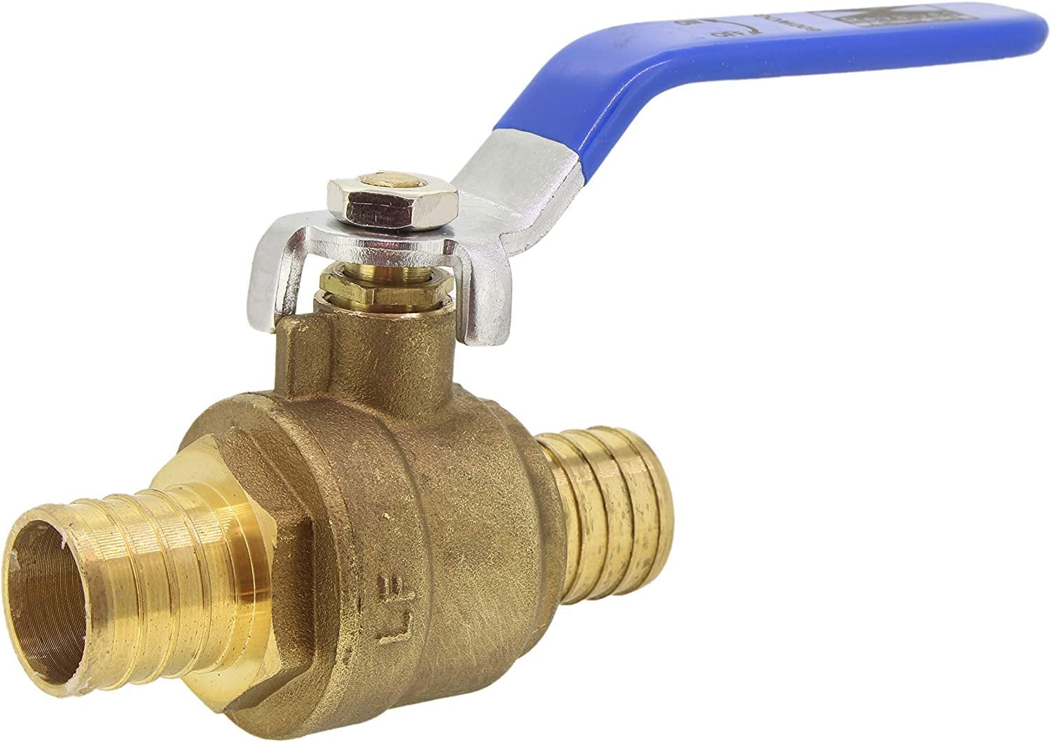 REVALVED PEX Full Port 3/4 in. Brass Ball Valve LeadFree Brass Water Valve, Shut Off PEX
