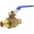 thumbnail image 7 of REVALVED PEX Full Port 1 in. Brass Ball Valve  Lead-Free Brass Water Valve, Shut Off PEX Connector  Max Pressure, 150 PSI WSP / 600 PSI WOG  Barb, Crimp Rings, Clamp Rings, 1 inch, 1 Pack, 7 of 7