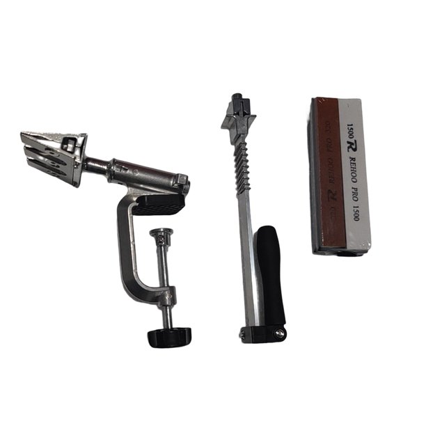 Scienceny afilador de cuchillos profesional afilador de cuchillo piedra de afilar de diamante ruixin pro rx 008 afiador faca piedra de afilar herramienta Herramientas manuales y eléctricas Scienceny TO000424-00B
