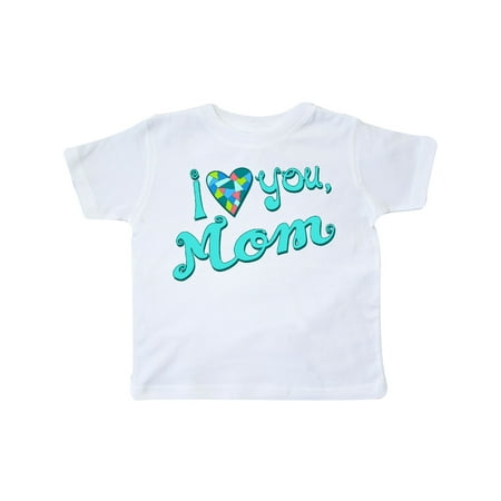 

Inktastic I Love You Mom- in blue Gift Toddler Boy or Toddler Girl T-Shirt