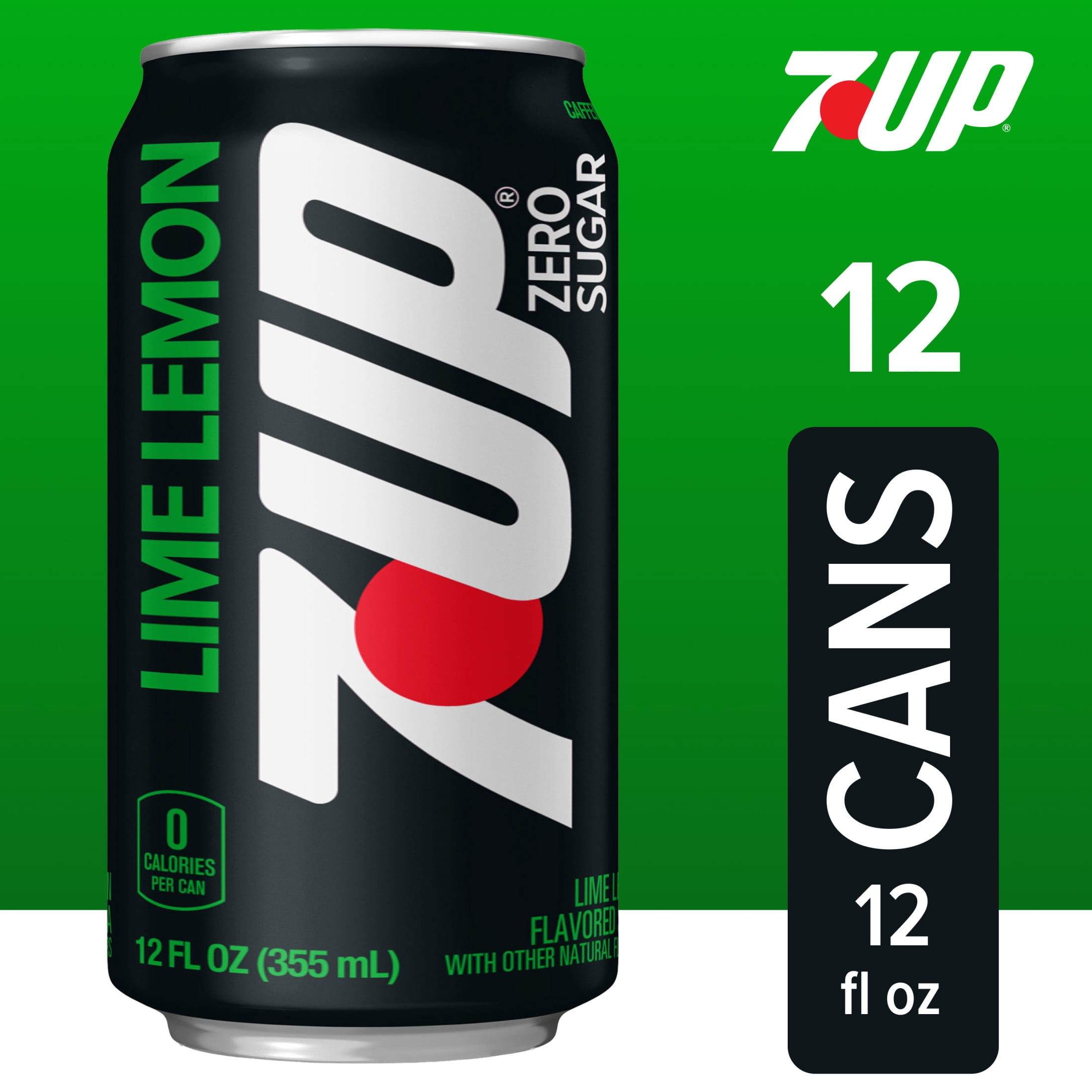7UP Caffeine Free Zero Sugar Lime Lemon Soda Pop, 12 Panama | Ubuy