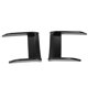 thumbnail image 1 of Pair of left and right front bumper side spoilers, self-adhesive, abrasion-resistant, for 1 Series F40 from 2019, glossy black, 1 of 4