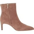 thumbnail image 6 of Sam Edelman Ulissa Praline Pointed Toe Side Zip Kitten Heel Ankle Fashion Boots (Praline, 10), 6 of 6