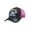 Redondo Beach - Black/Pink, variant on Top Headwear Palm Tree Beach Adjustable Trucker Hat - Redondo Beach - Black/Pink