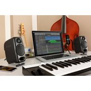 IK Multimedia iLoud Micro Monitor Portable Bluetooth Speaker, Black 2 Pack