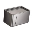 thumbnail image 1 of Soportista de papel higiénico, caja de seda de baño, rectangular, soporte para el babomillo del baño, dispensador de papel higiénico para baño de baño Franja vertical, 1 of 8