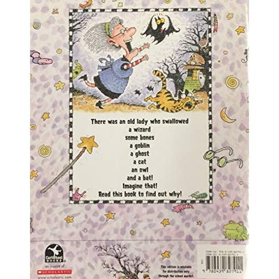 Pre-Owned There Was an Old Lady Who Swallowed a Bat! (Paperback) 0439827914 9780439827911