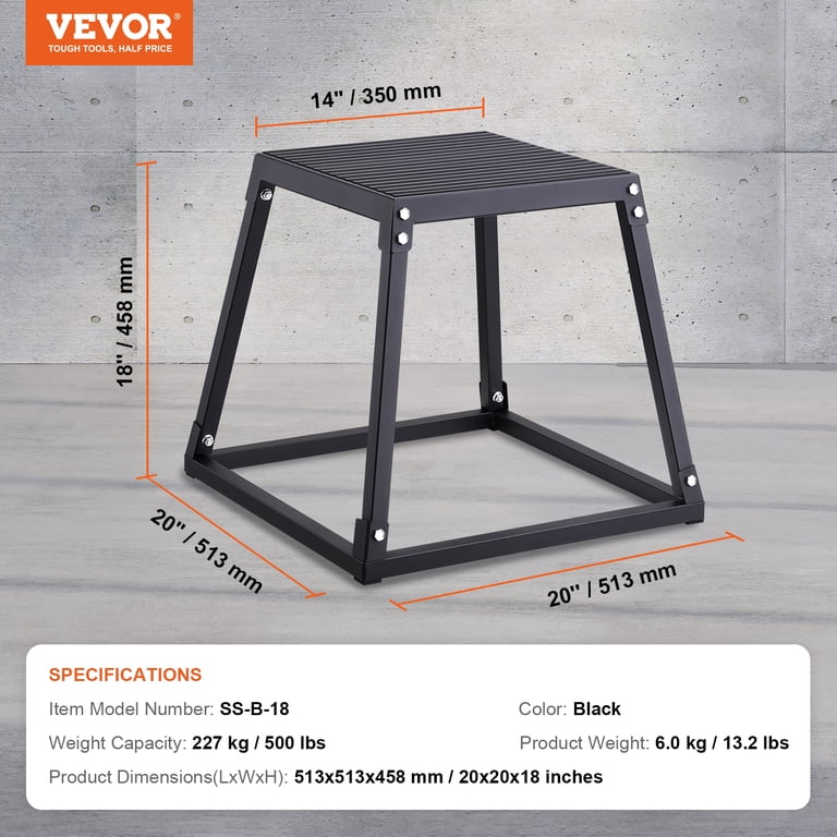 Step Up Box For Workout Exercise Step Platform GarveeLife Plyometric ...