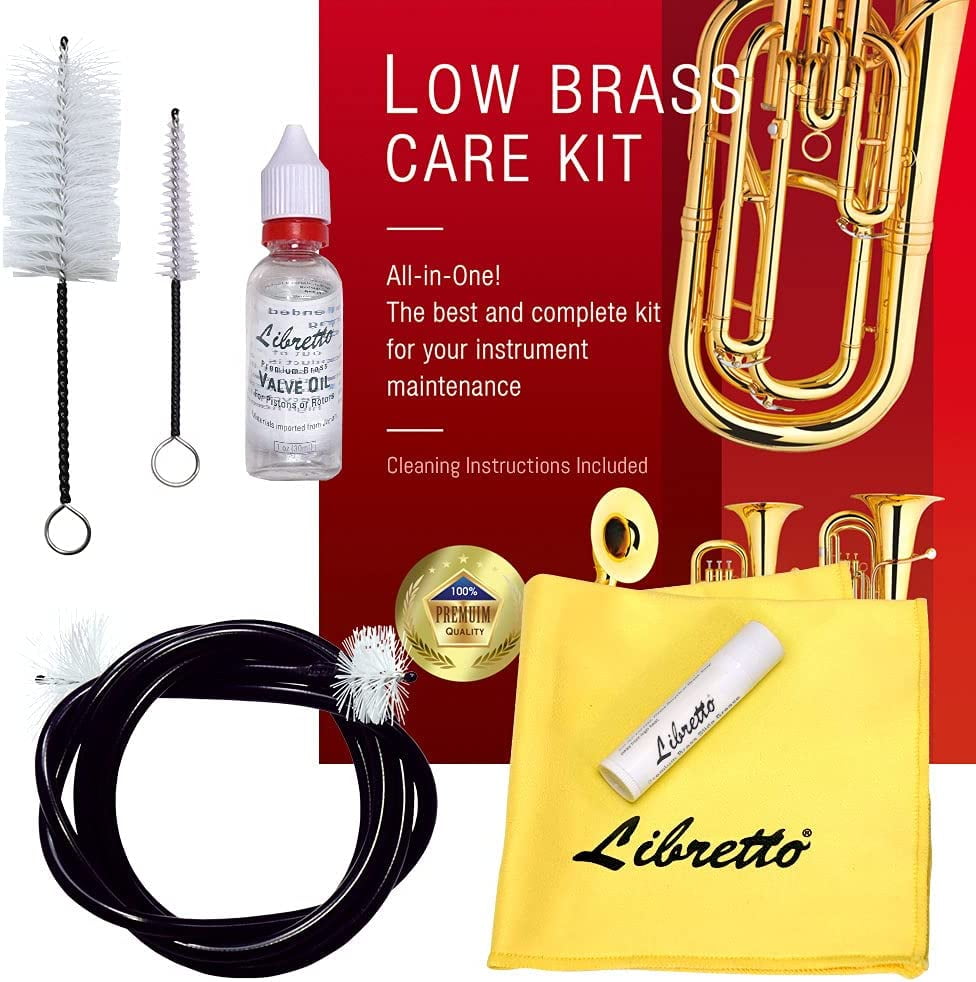 Libretto Low Brass ALLINCLUSIVE Cleaning Kit with Instructions Valve