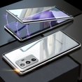 thumbnail image 1 of Funda transparente magnética para Samsung Galaxy S22 Ultra S21 Plus A54 A52 A53 S10 S8 S9 Note 20 9 A72 A71 S20 Fe, Funda de cristal para teléfono Tan Jianjun unisex, 1 of 2