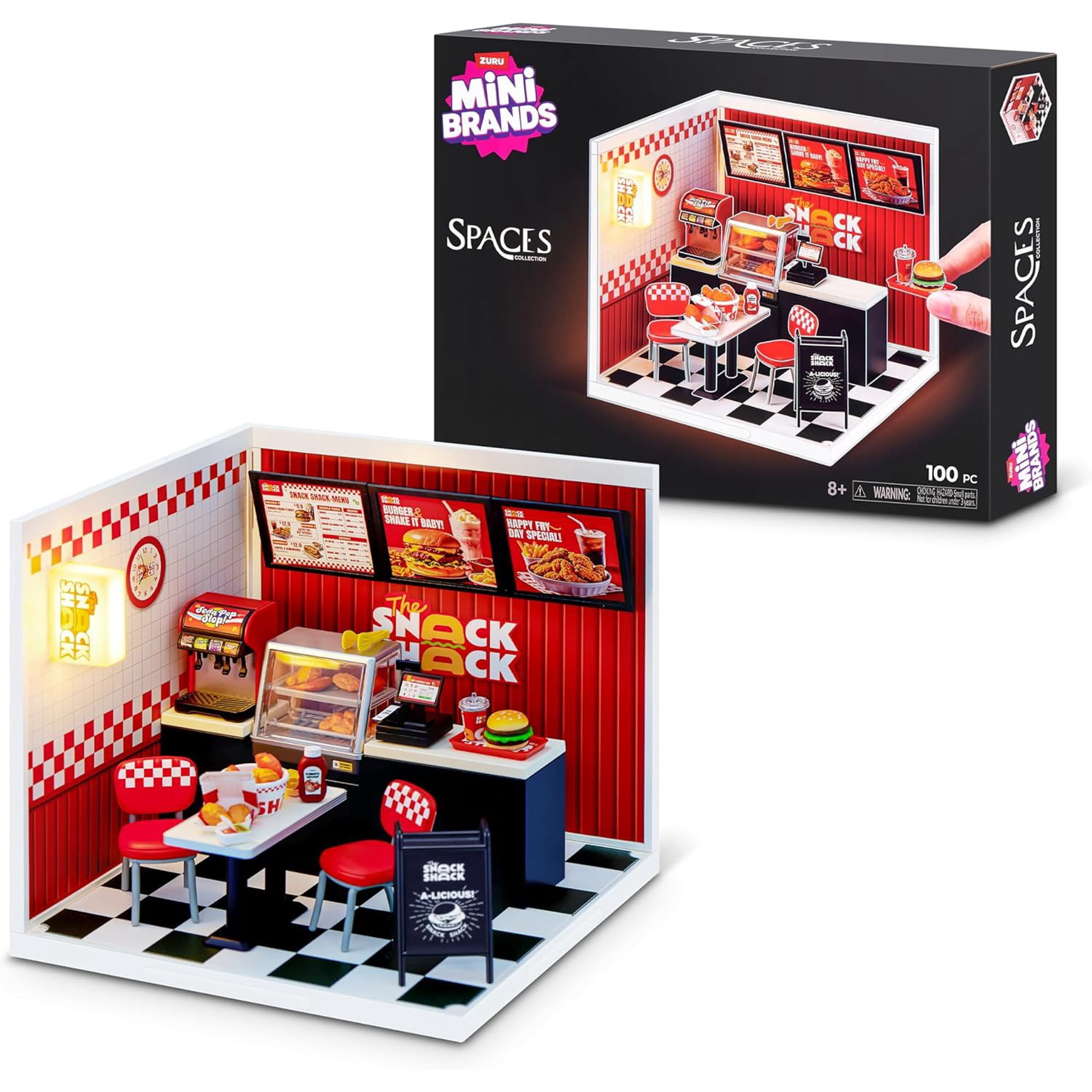 5 Surprise Mini Brands! The Snack Shack Playset