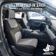 thumbnail image 4 of FH Group Juego completo de fundas para asientos de automóvil de tela plana, juego de tres filas para 7 pasajeros, ajuste universal para automóviles, camionetas y SUV (gris) FB050217, 4 of 5