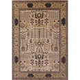 thumbnail image 1 of Ahgly Company Machine Washable Indoor Rectangle Industrial Modern Sepia Brown Area Rugs, 3' x 5', 1 of 7
