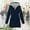 Dark Blue, variant on Goodtrade8 Zip up Womens Jackets Windproof Pocket Striped Long Sleeve Hooded Casual Women's Tops