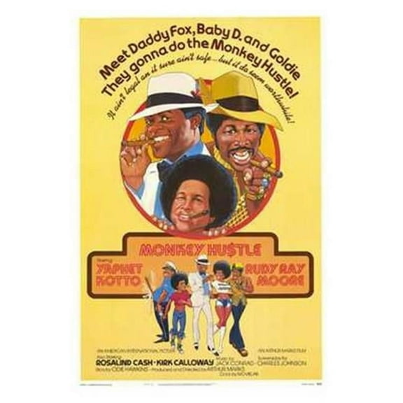 Monkey Hustle Movie Poster - 11 x 17 in.