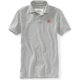 thumbnail image 1 of Aeropostale - Polo de rugby con logo de uniforme de color sólido para hombre, gris, extragrande, 1 of 1