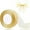 Yellow, variant on MODANU Ribbon Organza Sheer Ribbon 1.5 inch x 72 ft Handmade Eco-Friendly Fabric Ribbons for Gift Wrapping Christmas Tree Crafts Bows Wedding Invitations Wreaths Wrap, Light Yellow