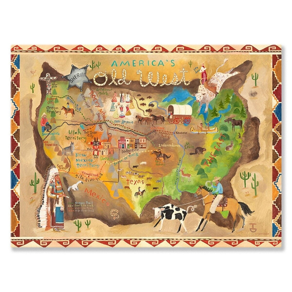Oopsy Daisy Canvas Wall Art Let Him Sleep By Yellow Button Studio 24 By 30 Inch Posters Prints