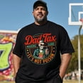 thumbnail image 2 of Big and Tall T Shirts Men Graphic Tee Shirt Short Sleeve Plus Size 5XL T0 5KPI G09, 2 of 8