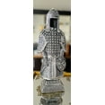 thumbnail image 6 of Islamic Home Decoration, Islamic Ottoman Suit of Armor with Names of Allah, Islamic Art Sculpture Table Décor, Islamic Statue Figurine Décor, Allah Table Décor, Muslim Table Decor (Silver Large 13"), 6 of 10