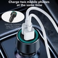thumbnail image 2 of SIEYIO Car Charger Double USB Port Fast Charging Adapters Cigarettes Lighter Socket 100W, 2 of 8