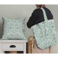 thumbnail image 5 of Soimoi Green Rayon Fabric Swan & Moroccan Damask Print Sewing Fabric Yard 56 Inch Wide, 5 of 5