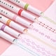 thumbnail image 4 of 3/6 pcs Curve/Flower/Heart Shape Highlighter Smoothing Ink Highlighter for Boys Girls Kids, 4 of 5
